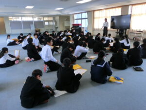 係打ち合わせの様子①